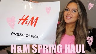 H&M *NEW IN* SPRING TRY ON HAUL! I GOT THE BEST ITEMS! *SIZE 10