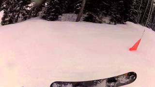 Funny Snowboard Crash