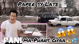 Paper Sy Late📄Snow sy Tang🤥Pani hi Pani💦💧MBBS|West Kazakh University|Aktobe|Kazakhstan🇰🇿