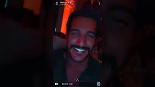 سنابات الكويتي محسن النصار و صديقه في حفلة راشد الماجد و وليد الشامي في فندق هيلتون لندن 🕺🇬🇧