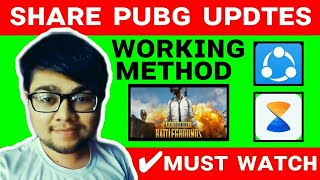 How To Share Pubg Update By Shareit / Xender | How To Send Updated Pubg Mobile Transfer Update Files