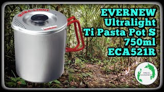 Evernew Ultralight Ti Pasta Pot S - 750ml - ECA521R