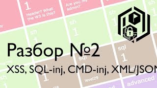 Разбор про инъекции в вебе