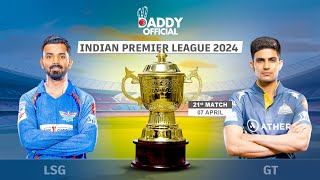 LSG vs GT T20 Match, Sunday, 7th April, 2024, 7:30 PM Match Preview