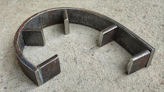 Very Simple ideas For Round Pipe / Easy Bending Techniques For Steel Pipe