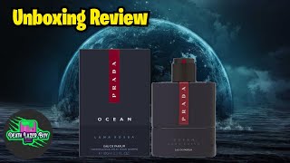 Unboxing Prada Ocean Luna Rossa fragrance aftershave review