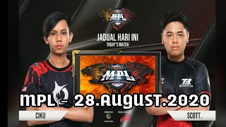 Todak Vs Team Bosskurr - Final Match-3. MPL /28.08.2020 Mobile Legends