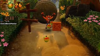 Crash Bandicoot Trilogy on AMD Ryzen 5 2500u Vega 8 Graphics - Gameplay Benchmark ACER Aspire 3