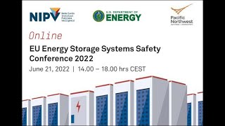 EU Energy Storage Systems Safety Conference 2022