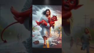 jesus saved the devil's child #jesus #love #god #shorts