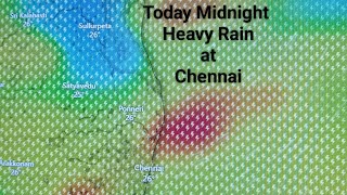 23.09.24 Midnight Heavy Rain at Chennai