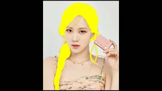 rose beutiful hair colour change (blackpink) #kpop #ytshorts #youtube #youtubeshorts #rosé #shorts