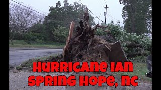 Hurricane Ian Hits Spring Hope NC!