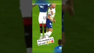 Jefte Red Card🔴😢😂 #rangersfc #rfc #redcard #europe #kiev #subscribe #reels #fyp #lol #footballshorts