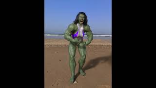 she hulk transformation shorts #respect #respectshorts