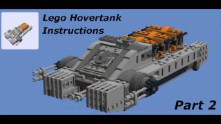 Lego Hovertank MOC Instructions Part 2 Star Wars Rouge One