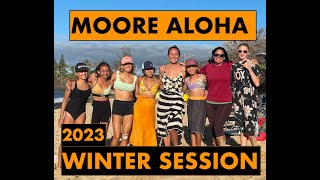 Moore Aloha 2023 Surf Mentorship Winter Sessions with Carissa Moore Megan Abubo Oahu Hawaii