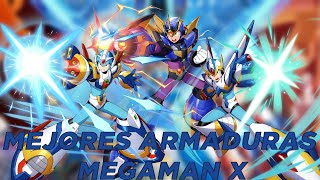 TOP 5 MEJORES ARMADURAS DE MEGAMAN X/megagamer nick