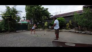 Badminton_TatayLo vs Kuya FJ