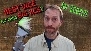 BEST Style VISE for Tying BIG JIGS-My New Vise for Tying BIG Bucktail Jigs!!!