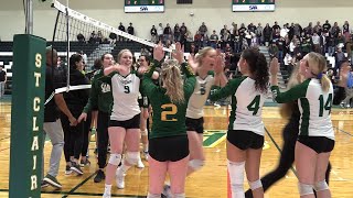 St  Clair Volleyball advances to Final 8