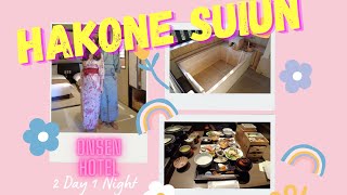 [♨ Onsen Hotel] Hakone Suiun | Ryokan Stay with Private Open-Air Bath | Hot Spring Japan | Kaiseki