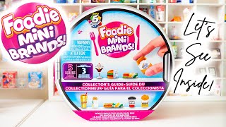 Foodie Mini Brands Collectors Case Unboxing! *What Are The Exclusive Mini's?* LET'S FILL IT UP!