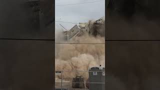 EXPLOSIVES DEMOLITION | Concrete Building #demolition