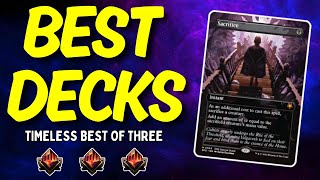 Meta Tier List 🏆| BEST MTG Timeless Best of Three (Bo3) Decks | Week 4