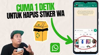 ✅ Cara menghapus stiker wa di favorit dengan cepat