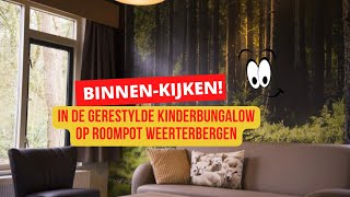 Binnenkijken 👀 in een gerestylde kinderbungalow op Roompot Weerterbergen