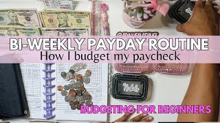 How I BUDGET my Bi-weekly Paycheck | $1700 | SINKING FUNDS | ALPHA SAVINGS CHALLENGE