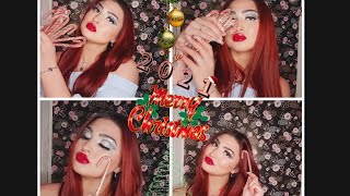 Christmas Makeup Look | Merry Christmas