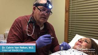 Mole Removal on Chin using Radiofrequency - Reno Sparks MedSpa - Dr. Calvin Van Reken