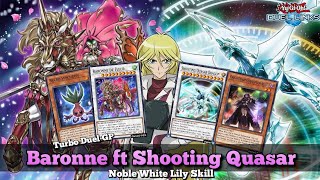 Baronne de Fleur ft Shooting Quasar Dragon Deck! Turbo Duel GP [Yu-Gi-Oh! Duel Links]