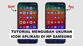 Cara Mengubah Ukuran Icon Aplikasi Di HP Samsung