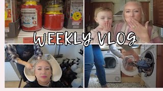 A REAL LIFE WEEKLY VLOG -Getting things done when feeling overwhelmed