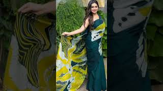 #New bathik saree design ❤️|#bathik |#saree |#බතික් සාරි|#viral |#stylish |beauty with ruwix