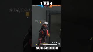 1VS4 🤯Fastest Mp40 Clutch Ever🔥🔥😱Impossible Clutch😳Against India's Best CS Rank Squad🎯#shorts #short