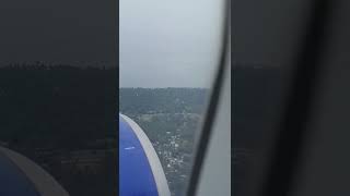 Flight Landing at Thiruvananthapuram.തിരുവനന്തപുരം