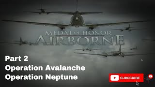 Medal of Honor Airborne Part 2 Operation Avalanche & Neptune Gameplay / walkthrough No Commentary