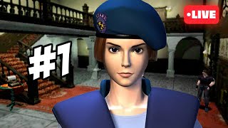 🔴 (LIVE) RESIDENT EVIL - ESTAMOS PRESOS NESSA MANSÃO! (JILL) #01 (+13)