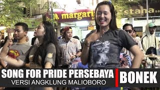 SALAM SI CANTIK BUAT BONEK / SONG FOR PRIDE PERSEBAYA / ANGKLUNG RAJAWALI MALIOBORO