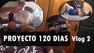 ENTRENO EN CASA  Vlog 2 / COMO EDUCO MI ESTOMAGO!