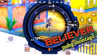 BELIEVER PUBG MOBILE MONTAGE #SHORTS || PUBG MOBILE SHORT GAMEPLAY ||