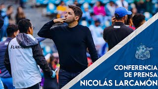 Nicolás Larcamón: "A veces el futbol te castiga muy duro"