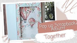 Pop up mini álbum Together #mintaypapers | Inspiração