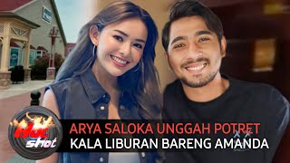 Arya saloka kini mulai spill moment liburannya bersama Amanda manopo kala di luar negeri