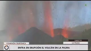 Avvistamenti sopra il vulcano