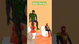 GTA V: Spider Man x Green Lantern x Venom toilet overload #spiderman #shorts#gta